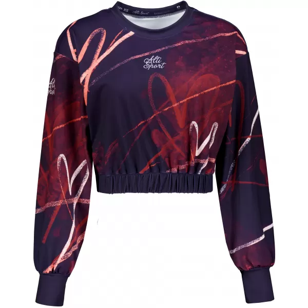  Funktionelle Sweatshirt -Premium von Frauen von Frauen ALTISPORT VOJ/ALW082MI08 LILA 