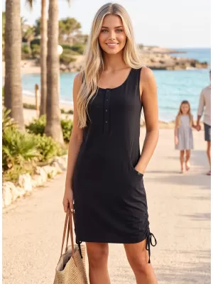 Kleid ALTISPORT ELENA SCHWARZ