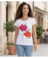 T -Shirt ALTISPORT ALW189122 WEIß/ROSA