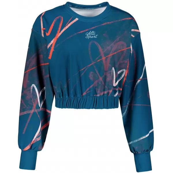  Funktionelle Sweatshirt -Premium von Frauen von Frauen ALTISPORT VOJ/ALW082MI08 KEROSIN 
