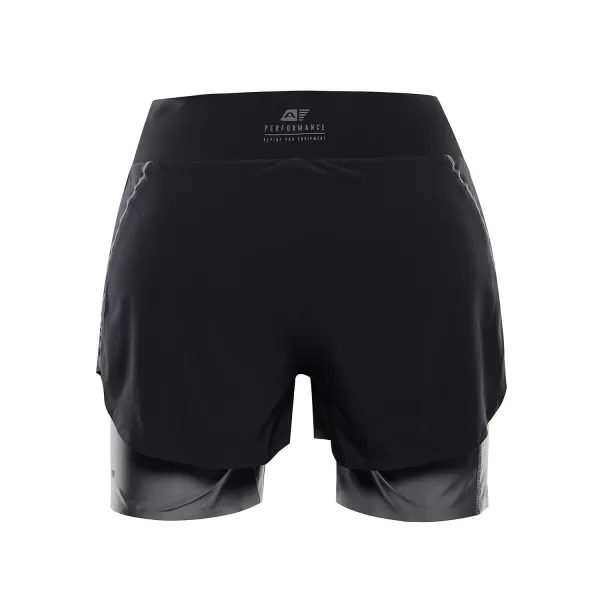  Damenshorts ALPINE PRO GAJERA SCHWARZ 