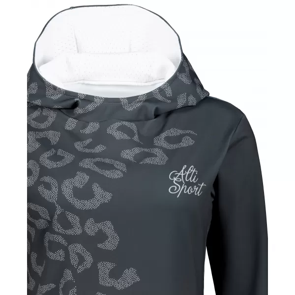  Funktionaler Sweatshirt -Prämie von Frauen ALTISPORT VOJ/ALW047MI01 SCHWARZ 