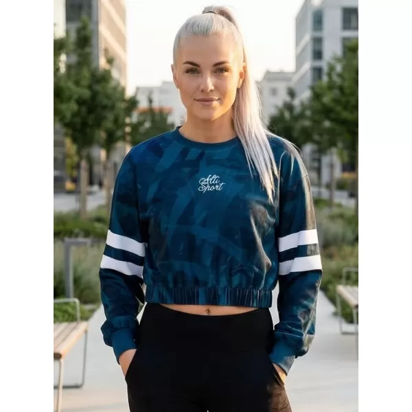  Funktionelle Sweatshirt -Premium von Frauen von Frauen ALTISPORT VOJ/ALW096MI08 KEROSIN 