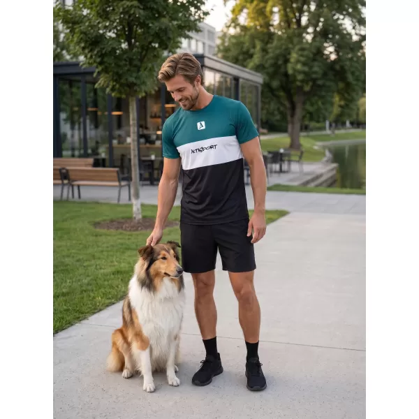  Männer funktionaler T -Shirt Premium Plus ALTISPORT VOJ/ALM051TR02 KEROSIN 
