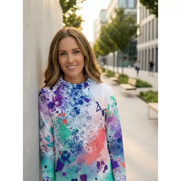  Funktionaler Sweatshirt -Prämie von Frauen ALTISPORT VOJ/ALW055MI01 LILAGRÜN 