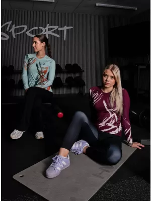 Frauen funktionales t -Shirt mit langen Ärmeln Premium ALTISPORT VOJ/ALW074TR03 ERZ