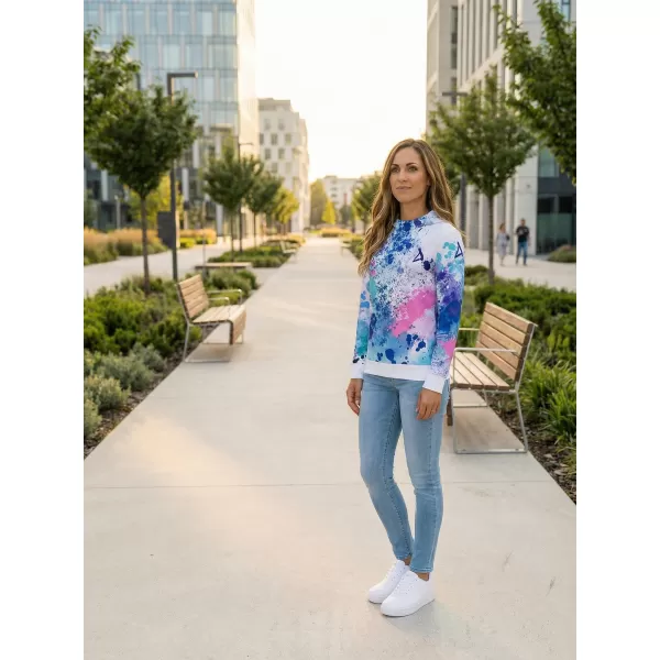  Funktionaler Sweatshirt -Prämie von Frauen ALTISPORT VOJ/ALW055MI01 LILA BLAU 