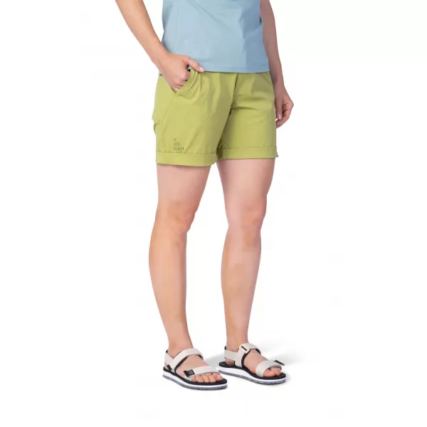  Damenshorts HANNAH WELIN GRÜNE OLIVE 