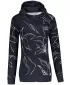 Funktionales Sweatshirt von Frauen auf Reißverschlussprämie ALTISPORT VOJ/ALW100MI02 SCHWARZ
