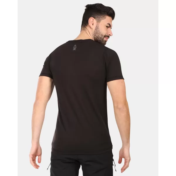  Herren t -Shirt aus Merinowolle KILPI SLOPER-M YM0311KI SCHWARZ 