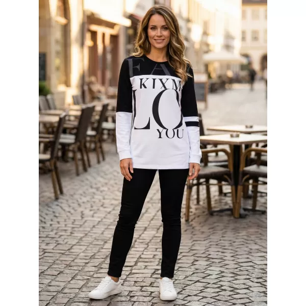  Damen Sweatshirt KIXMI URANIA WEIß 