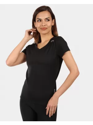 Weibliches funktionelles Hemd KILPI DIMA-W YL0321KI SCHWARZ