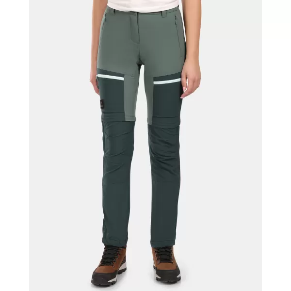 Abnehmbare Hose KILPI HOSIO-W YL0403KI DUNKELGRÜN 