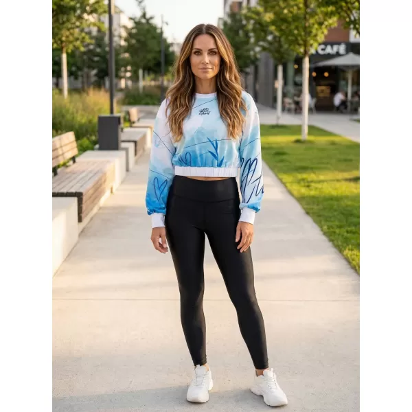  Funktionelle Sweatshirt -Premium von Frauen von Frauen ALTISPORT VOJ/ALW083MI08 WEIß -BLAU 