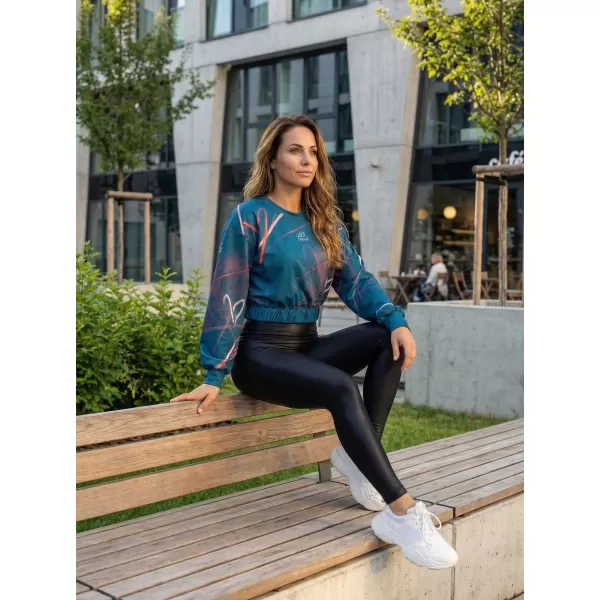  Funktionelle Sweatshirt -Premium von Frauen von Frauen ALTISPORT VOJ/ALW082MI08 KEROSIN 