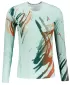 Frauen funktionales t -Shirt mit langen Ärmeln Premium ALTISPORT VOJ/ALW074TR03 GRÜN/ORANGE