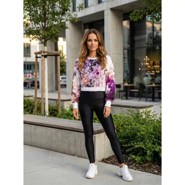  Funktionelle Sweatshirt -Premium von Frauen von Frauen ALTISPORT VOJ/ALW055MI08 LILA/ORANGE 