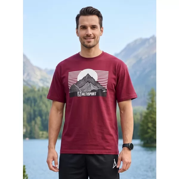  Hemd ALTISPORT ALM188812 GRANAT 