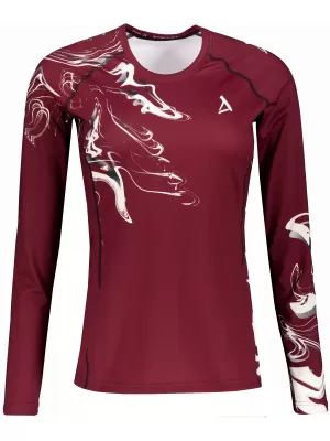 Frauen funktionales t -Shirt mit langen Ärmeln Premium ALTISPORT VOJ/ALW064TR03 ERZ