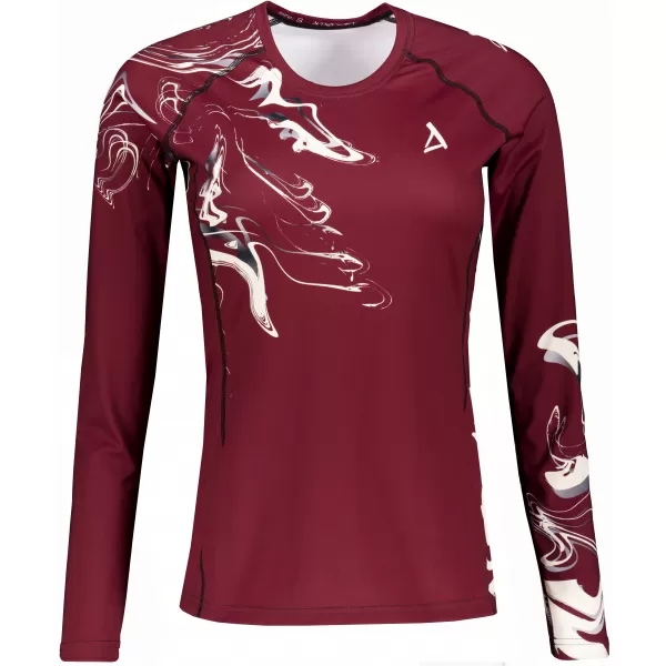  Frauen funktionales t -Shirt mit langen Ärmeln Premium ALTISPORT VOJ/ALW064TR03 ERZ 