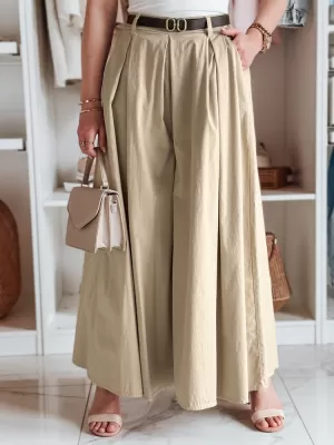 Damenhosen DSTREET FLOWES UY2592 BEIGE