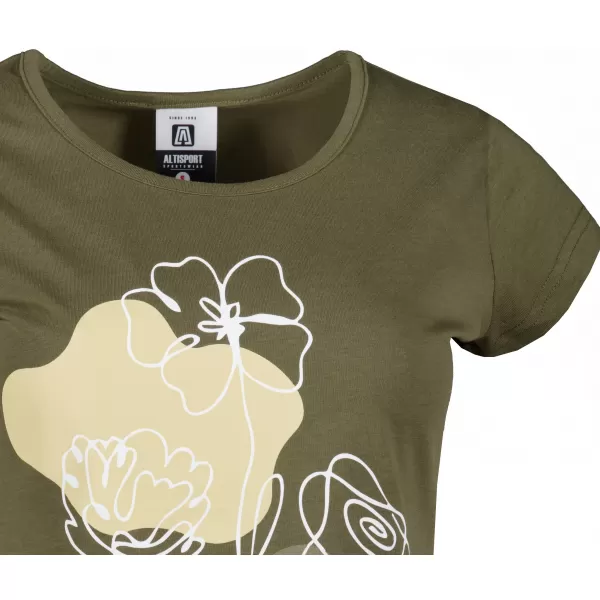  T -Shirt ALTISPORT ALW189122 KHAKI 
