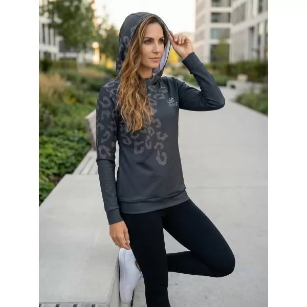  Funktionaler Sweatshirt -Prämie von Frauen ALTISPORT VOJ/ALW047MI01 SCHWARZ 