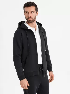 Herren -Sweatshirt OMBRE OM-SSZP-0213 SCHWARZ