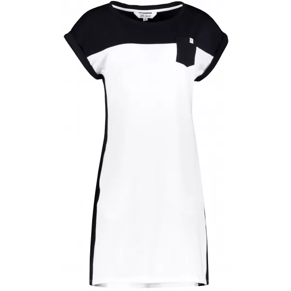  Kleid ALTISPORT EDRA SCHWARZ/WEIß 