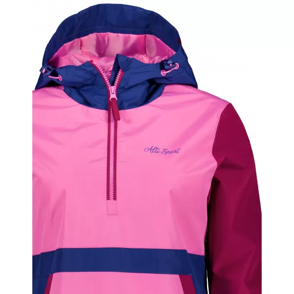  Damenjacke ALTISPORT ELENE PINK/BURGUNDER 