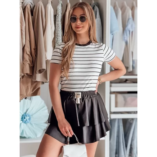  Damenrock DSTREET FALBELA CY0494 SCHWARZ 