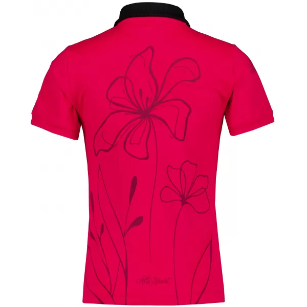  Frauenfunktional T -Shirt mit Premiumkragen ALTISPORT VOJ/ALW075TR05 LEUCHTEND 