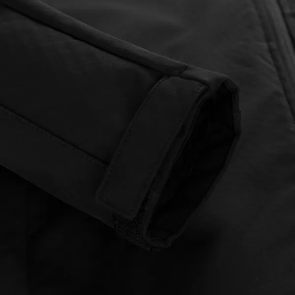  Herren -Softshelljacke ALPINE PRO HOOR SCHWARZ 