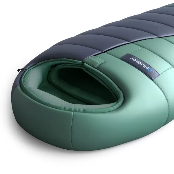  Schlafsack HUSKY EMOTION -20°C BLAU/MINZE 