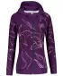 Funktionales Sweatshirt von Frauen auf Reißverschlussprämie ALTISPORT VOJ/ALW100MI02 FUCHSIE