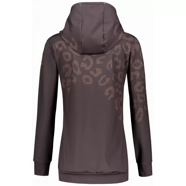  Funktionaler Sweatshirt -Prämie von Frauen ALTISPORT VOJ/ALW047MI01 DUNKELBRAUN 