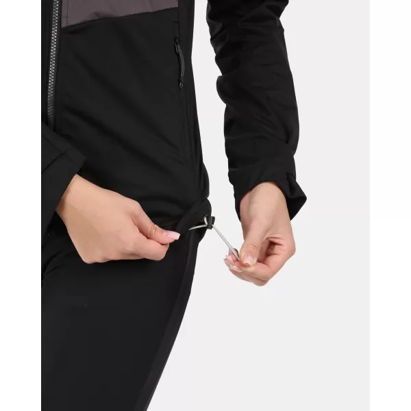  Frauen -Softshelljacke für Frauen KILPI BELTRA-W YL0110KI SCHWARZ 