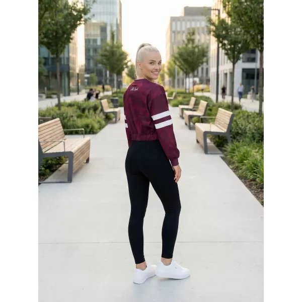  Funktionelle Sweatshirt -Premium von Frauen von Frauen ALTISPORT VOJ/ALW096MI08 BURGUND 