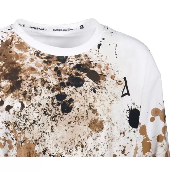  Funktionelle Sweatshirt -Premium von Frauen von Frauen ALTISPORT VOJ/ALW055MI08 WEIß -BROWN 