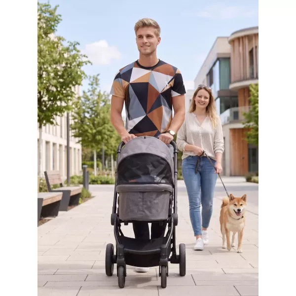  Männer funktionaler T -Shirt Premium Plus ALTISPORT VOJ/ALM007TR02 SCHWARZ -BROWN 