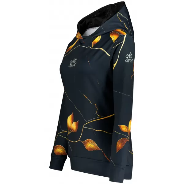  Funktionaler Sweatshirt -Prämie von Frauen ALTISPORT VOJ/ALW097MI01 GOLDBLÄTTER 