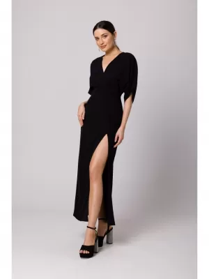 Kleid MAKOVER K163 SCHWARZ