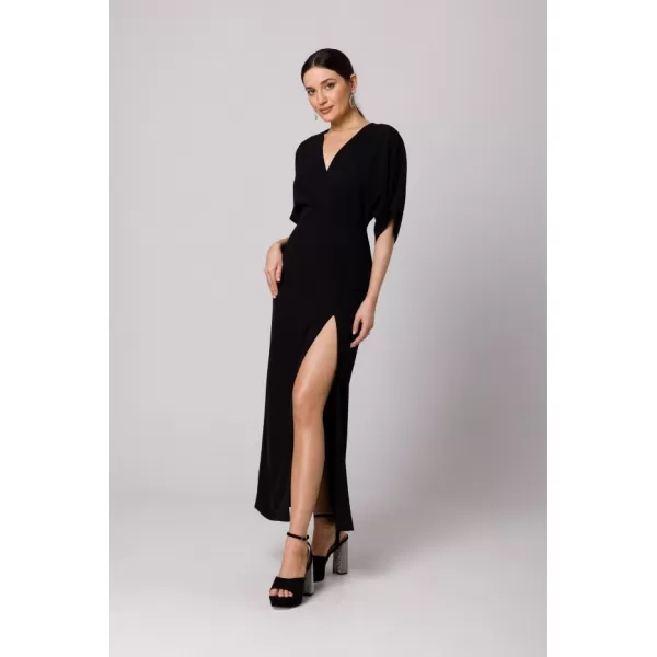  Kleid MAKOVER K163 SCHWARZ 