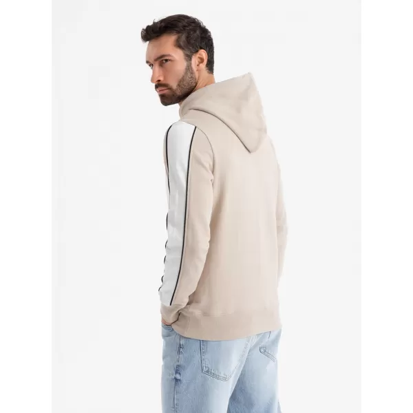  Herren -Sweatshirt OMBRE OM-SSNZ-0225 BEIGE 