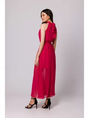 Kleid MAKOVER K169 FUCHSIE