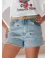 Damenshorts DSTREET STARSHINE SY0463 BLAU
