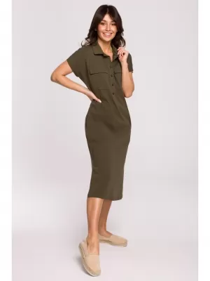 Kleid BEWEAR B222 KHAKI