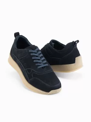 Herrenschuhe OMBRE OM-FOSL-0205 MARINEBLAU