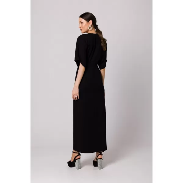  Kleid MAKOVER K163 SCHWARZ 