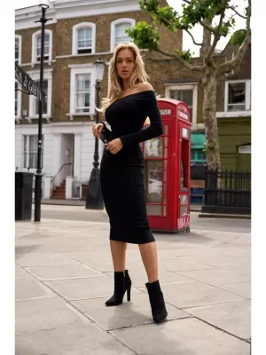 Kleid MOE M757 SCHWARZ